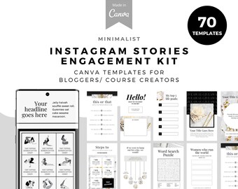 Minimalistische Instagram-verhaalsjabloon, instagram-post, instagram-berichten, postsjabloon, Canva-sjabloon, instagram-feed, instagram-branding