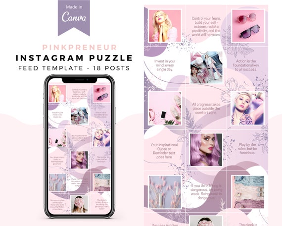 How to Make PUZZLE in Canva to Cut and Play. 