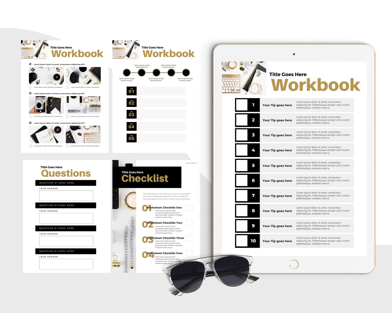 Mini Workbook Example Lovely Business Mini Workbook Canva Template. Workbook, DIY Canva ...