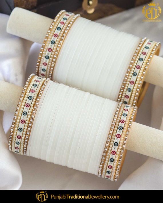White chura bridal Clearance