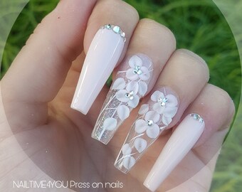 Coffin Nails Etsy