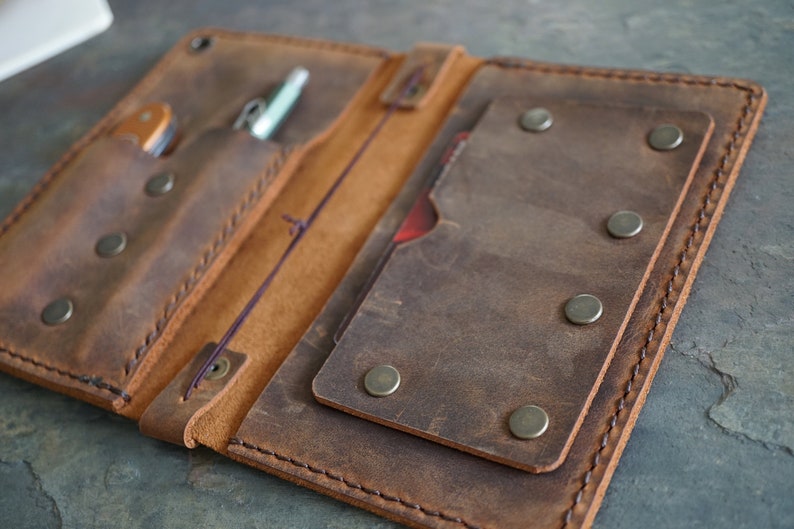 County Fold wallet ~ magazine cover ~ wallet swiss army cover moleskine cover EDC