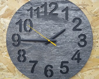 Wall Clock,Wall Decor,Clocks,Home Decor,Unique Wall Clock,Customized Clock,Gift Clock. 16 inch wall clock.housewarming gift.gift for lover.