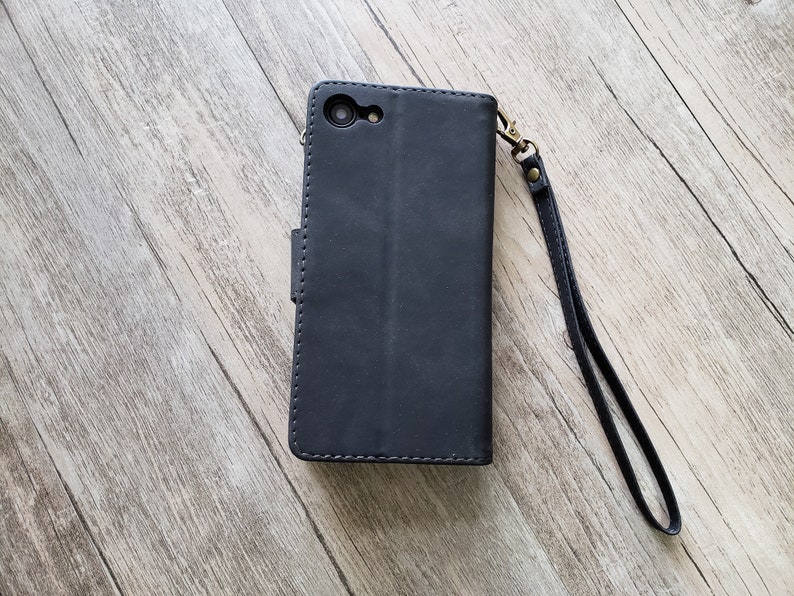 Vintage Dragon Zipper leather wallet case for iPhone X XS XR 13 14 pro max 8 7 6s Samsung S22 S21 S20 Ultra S10 S9 S8 Note 20 10 Plus MN2785 image 6