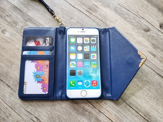 Dragon Envelope Leather Wallet Handmade Phone Wallet Case Cover for iPhone 8 7 6 6s X Xs Xr 11 Pro Max Samsung Galaxy S8 S9 S10 Plus Note 8 9 10 Plus Mn1078