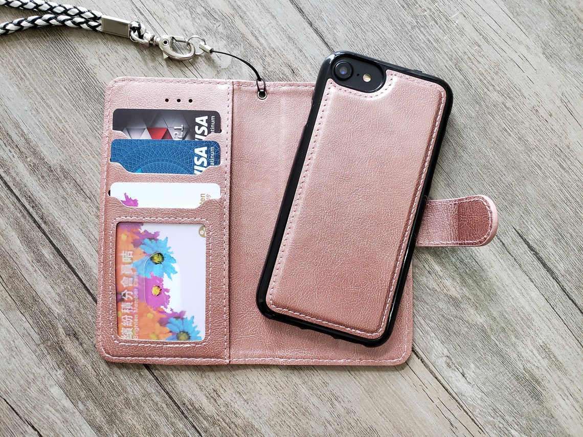 Peacock Phone Leather Wallet Removable Case for Iphone X XS XR Etsy