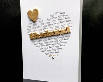 Diy card sales for husband