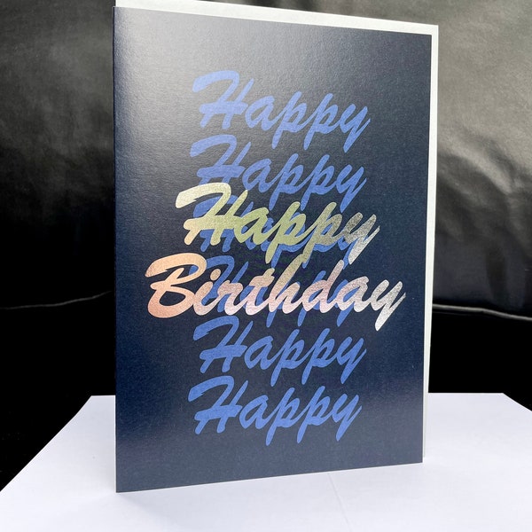 Happy birthday card/large card/husband/boyfriend /uncle/nephew /cousin/friend/female/male/