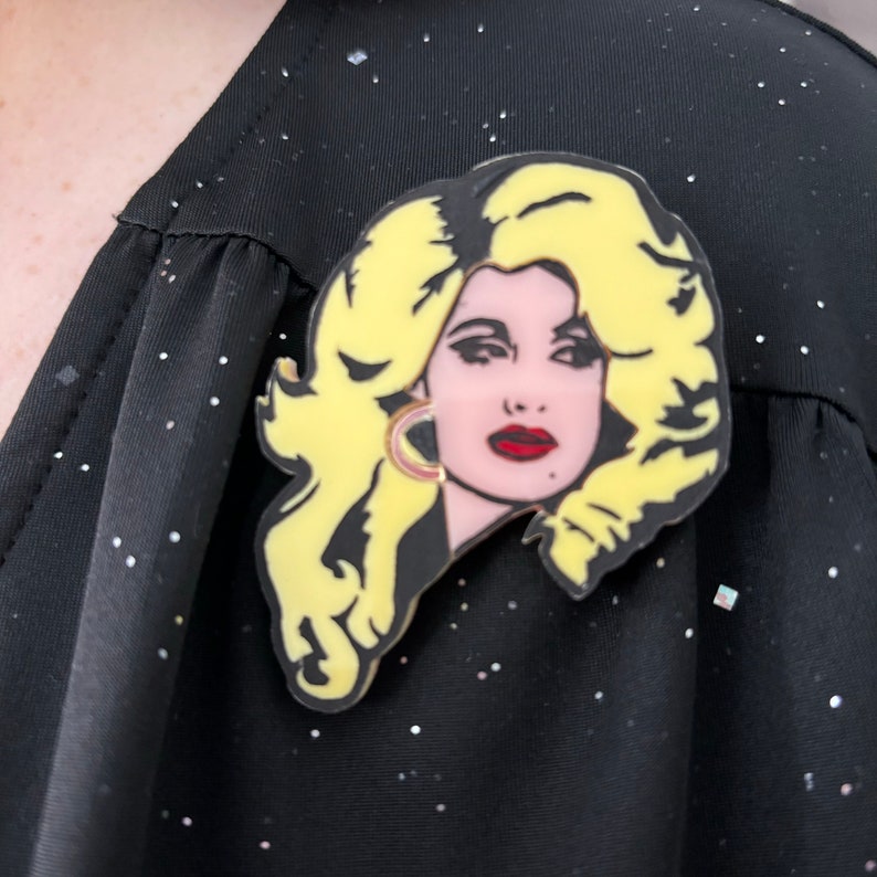 PREORDER Iconic Dolly Brooch image 2