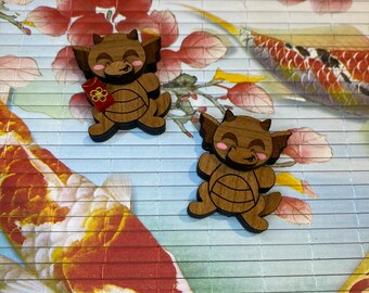 PREORDER Tim the Wee Dragon - Lunar New Year Wood Dragon Brooch