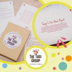 Yoga, Resilience & Mindfulness Cards for Kids – 36 Printable Activity Cards | The Yogi Group