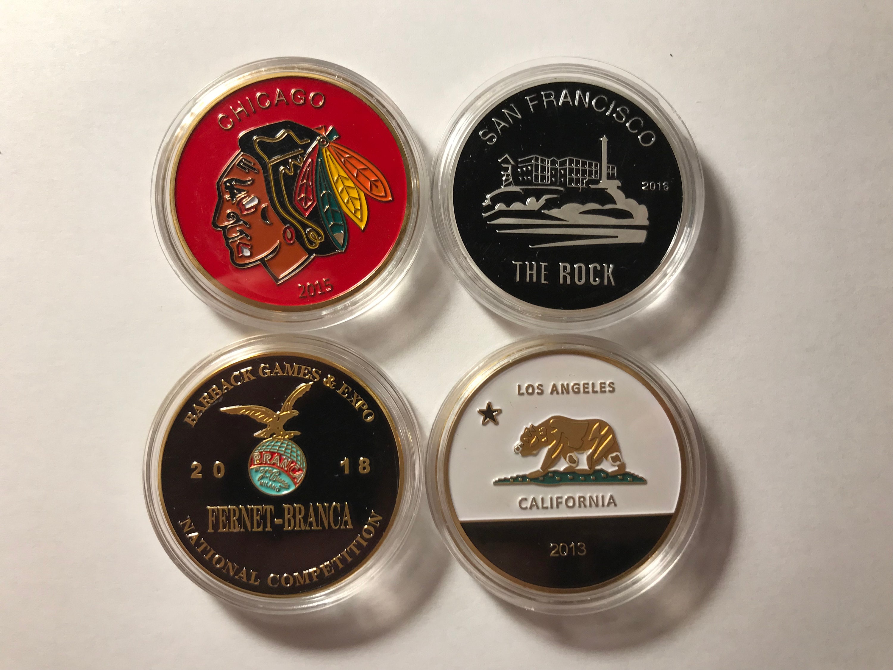 Branca COIN COLLECTION with 4 display cases Etsy