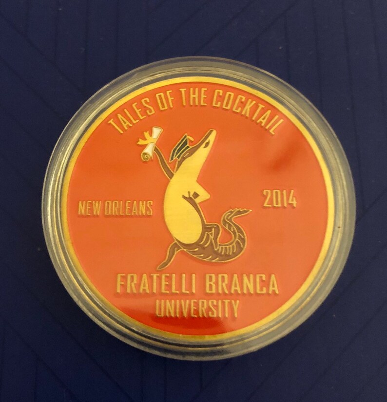 Branca Tales of the Cocktail New Orleans 2014 Coin with Etsy