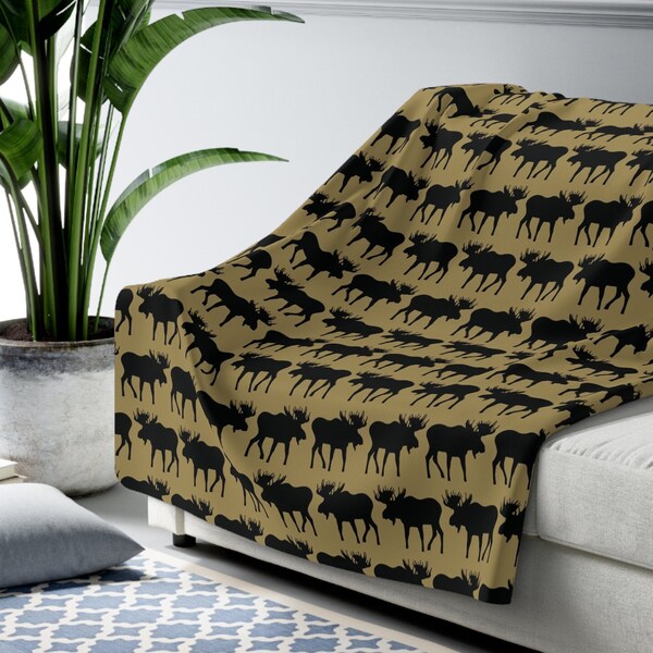 Moose Bedding Etsy