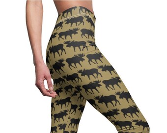 Womens Workout Running Legging Buffalo Plaid Moose Green Pattern Tummy Control Yoga Pants Gym Womens Workout Running Legging Buffalo Plaid Moose Green Pattern Tummy Control Yoga Pants Gym