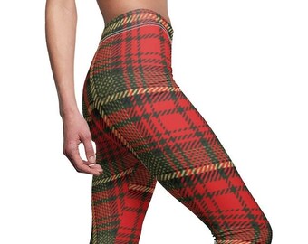 red and green leggings