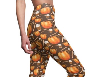 fall themed leggings