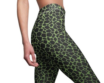 lizard print leggings