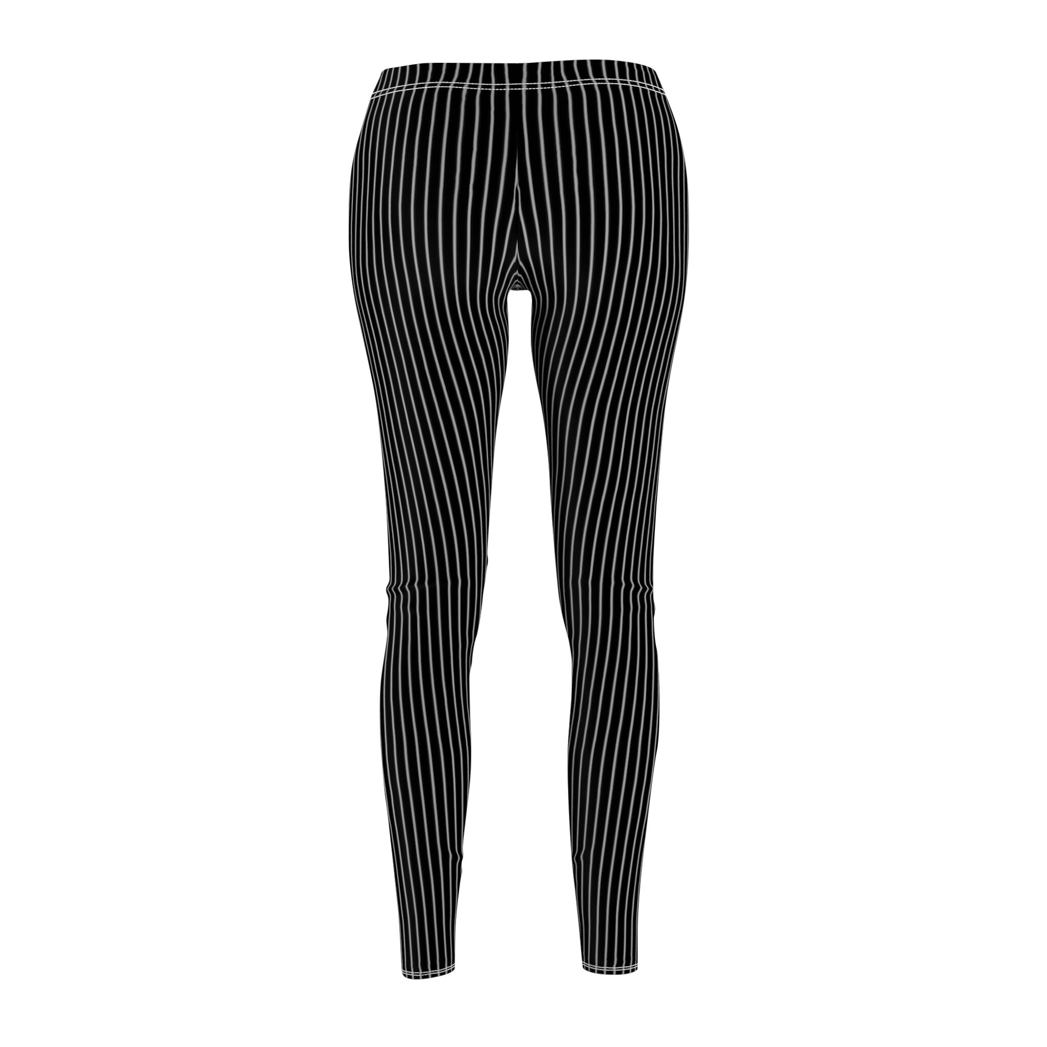 Gray Black Pin Stripe Womens Leggings, Vertical Stripe Leggings, Plus Size  Leggings, Yoga Pants, Teen Leggings -  Finland
