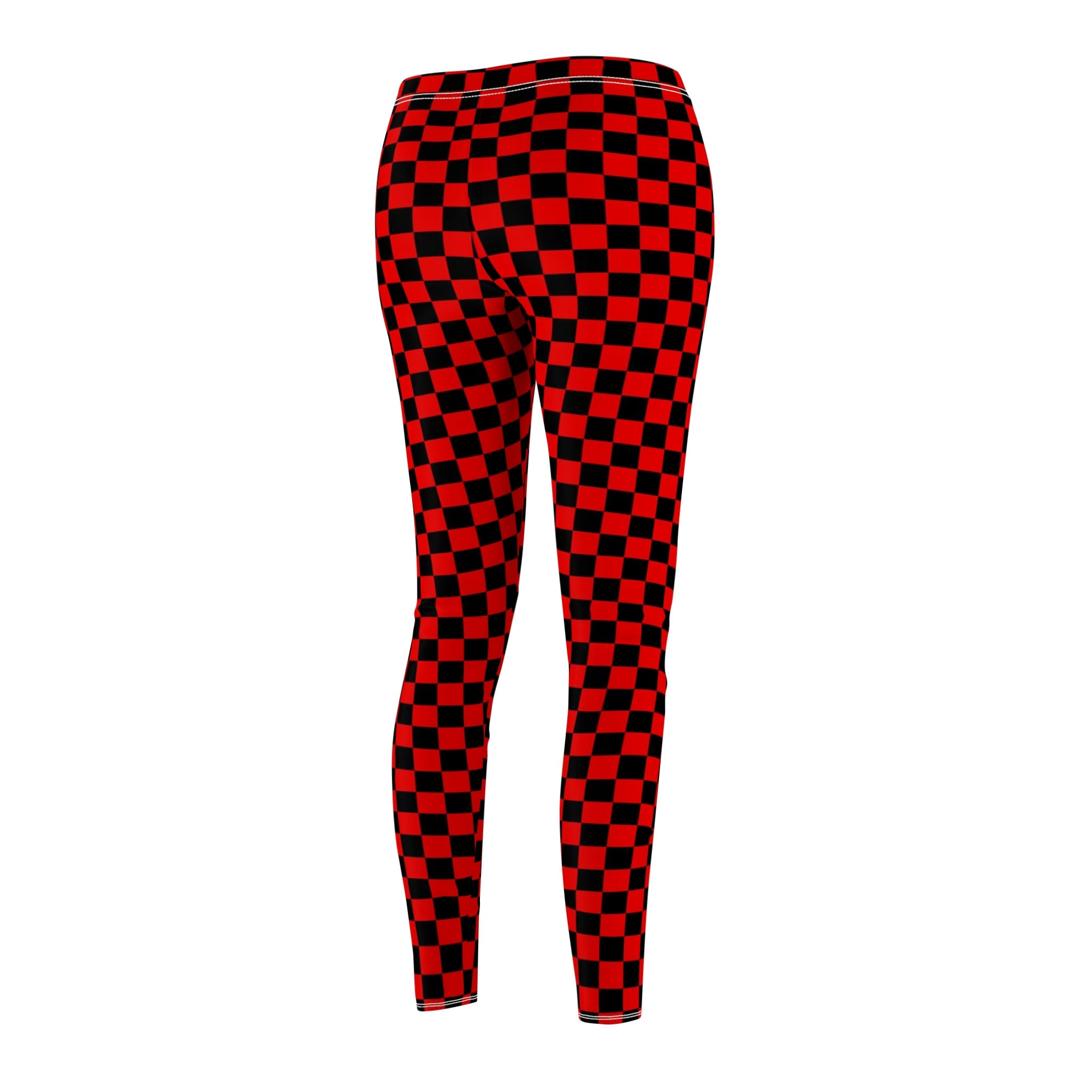 Black red clearance and white leggings