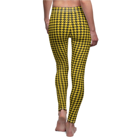houndstooth leggings plus size