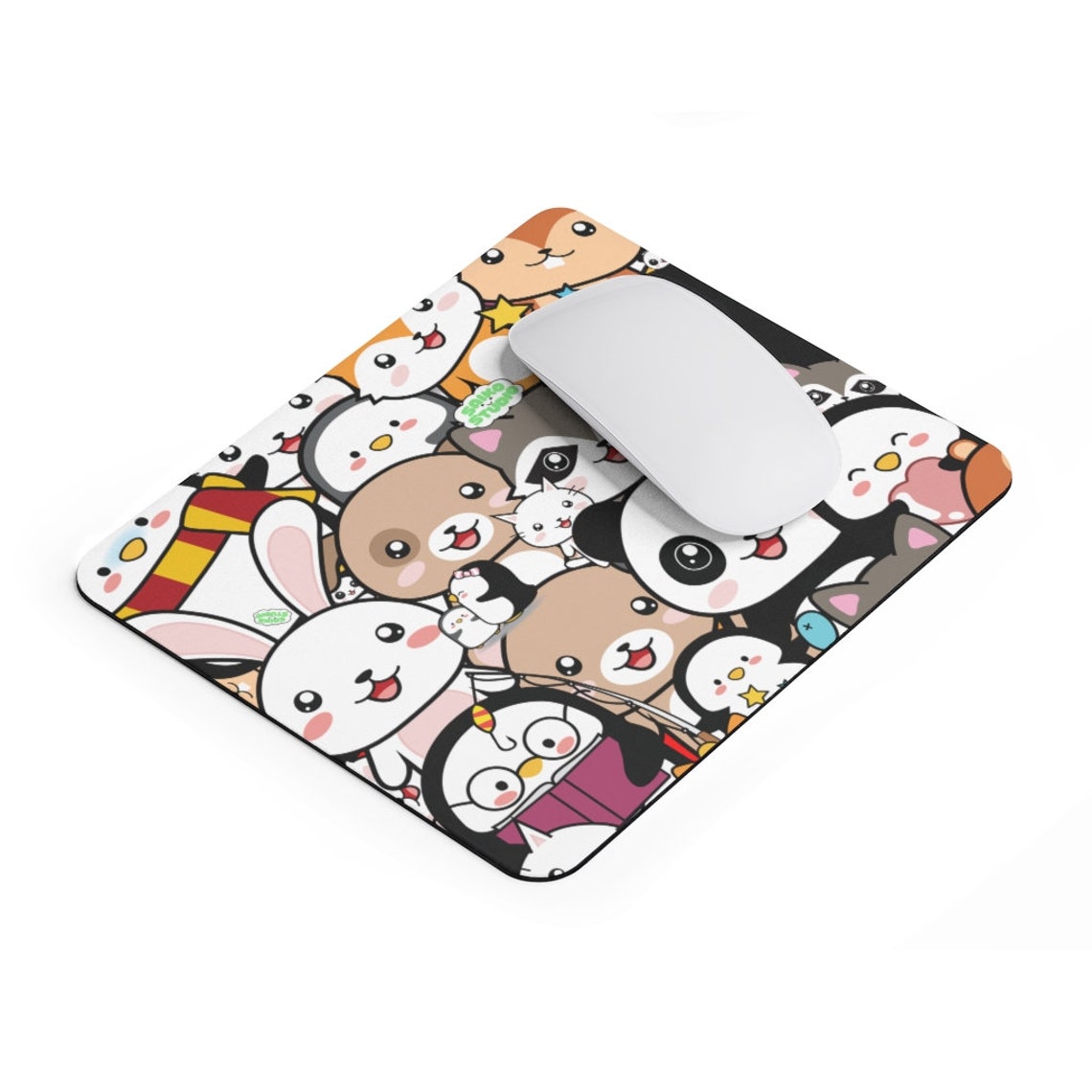 Animal Mouse Pad Kawaii Mousepad Computer Mouse Pad Cute Etsy