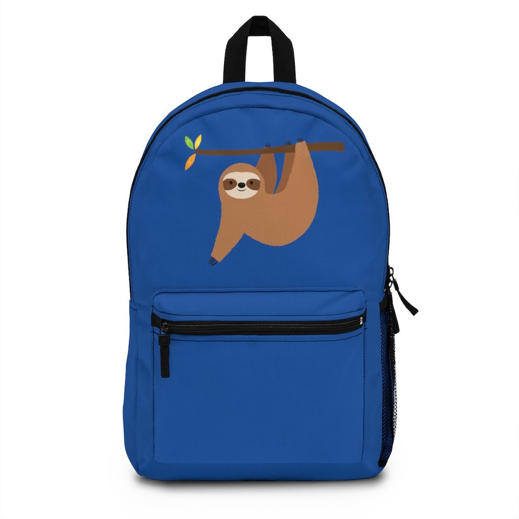 sloth book bag