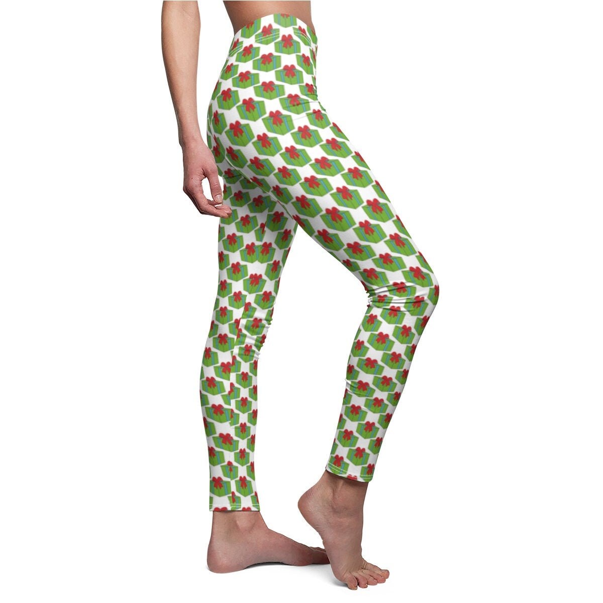 christmas stretch pants