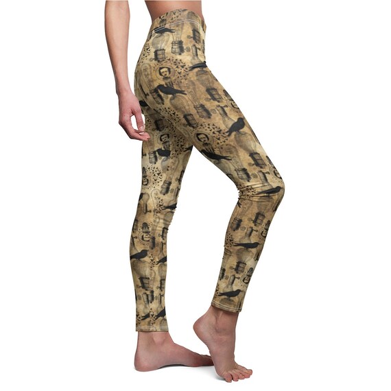 Halloween Leggings Raven Leggings 