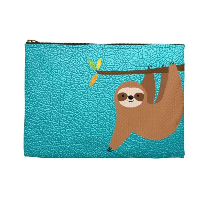 Sloth Pencil Case Sloth Make up Bag Sloth Cosmetics Case - Etsy