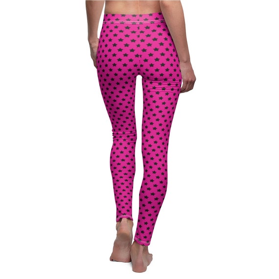 womens hot pink leggings