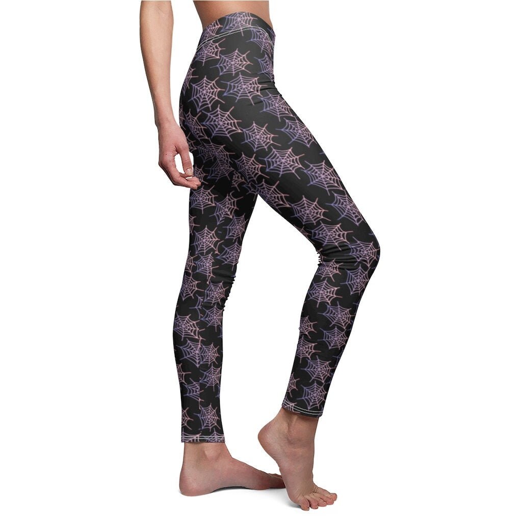 Spider Web Leggings Halloween Leggings 