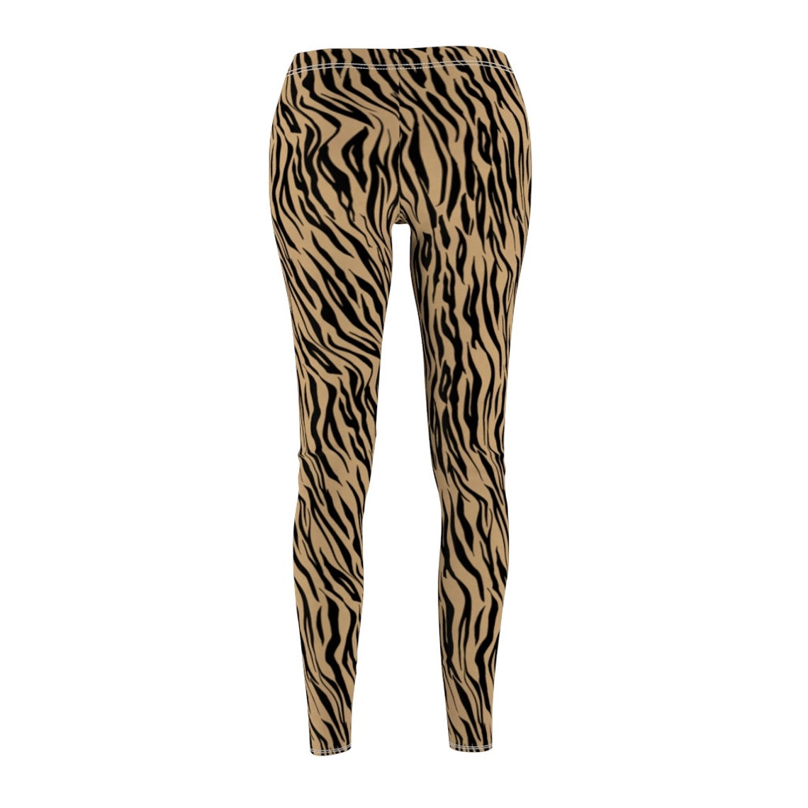 Zebra Stripe Leggings Zebra Stretch Pants Animal Print | Etsy