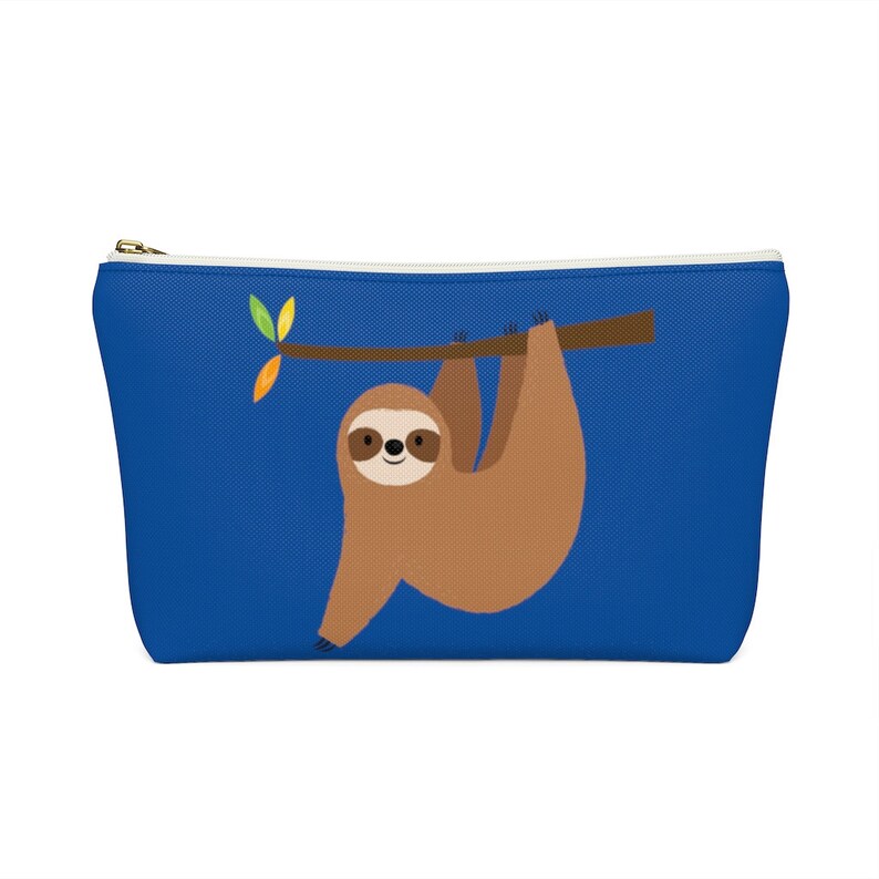 Sloth Pencil Case Sloth Accessory Pouch Make up Bag Back to | Etsy