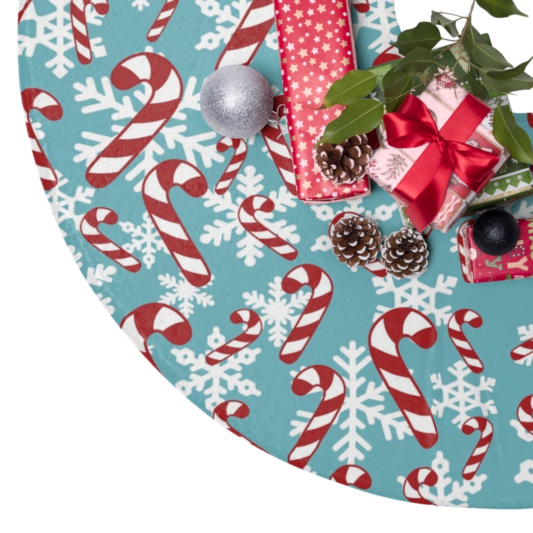 Candy Cane Tree Skirt 