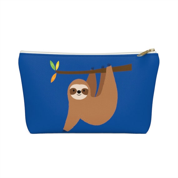 Sloth Pencil Case Sloth Accessory Pouch Make up Bag Back to | Etsy