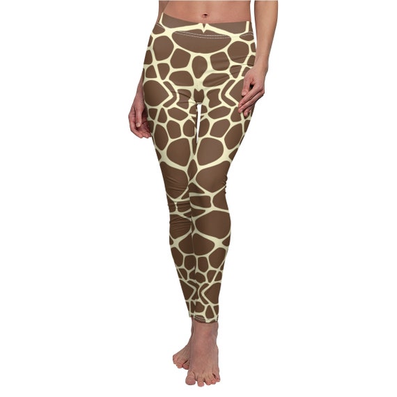 Giraffe print leggings Clearance