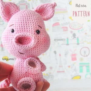 Pig Amigurumi Crochet Pattern: DIY Farm Animal Tutorial (PDF)