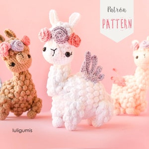 Llama crochet pattern crochet animal amigurumi pattern crochet alpaca amigurumi pattern crochet llama amigurumi pattern