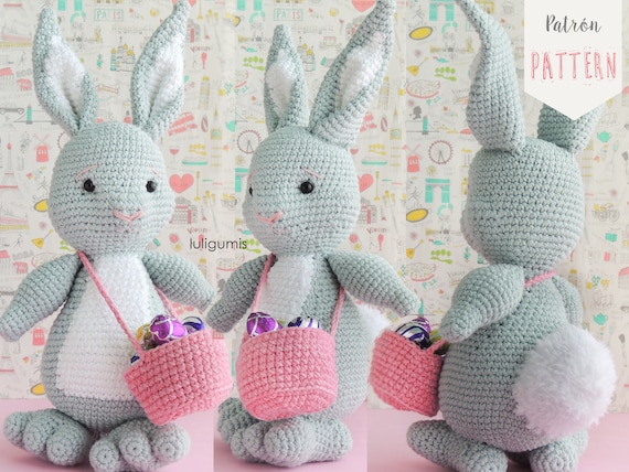Download Easter bunny amigurumi pattern crochet bunny pattern bunny | Etsy