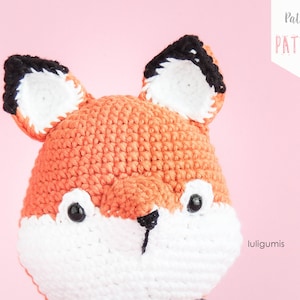 Fox crochet pattern amigurumi fox pattern crochet animal amigurumi pattern fox amigurumi pattern woodland crochet pattern crochet amigurumi