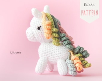 Unicorn crochet pattern unicorn amigurumi pattern fantasy crochet pattern fantasy amigurumi pattern