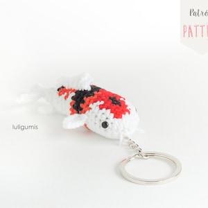 Koi fish amigurumi pattern, Koi crochet pattern, fish amigurumi pattern, little Japan amigurumi pattern, amigurumi carp fish crochet pattern