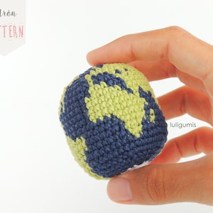 Earth amigurumi pattern planet Earth crochet pattern environment day amigurumi pattern globe travel crochet pattern the world amigurumi