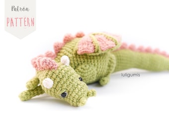 Crochet Dragon Pattern: Amigurumi Fantasy Animal (PDF Pattern)