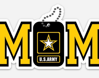 Stickerlicious Pack of 2 Vinyl Decals Proud US Army Mom Car Truck Window Notebook Stickerlicious Pack of 2 Vinyl Decals Proud US Army Mom Car Truck Window Notebook