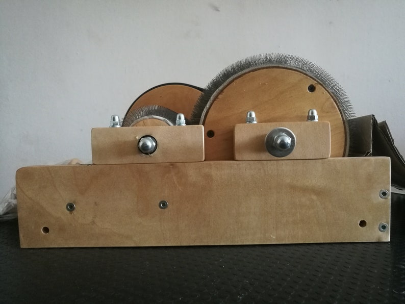KIT Happy Drum Carder For Wool 72TPI Belt Etsy