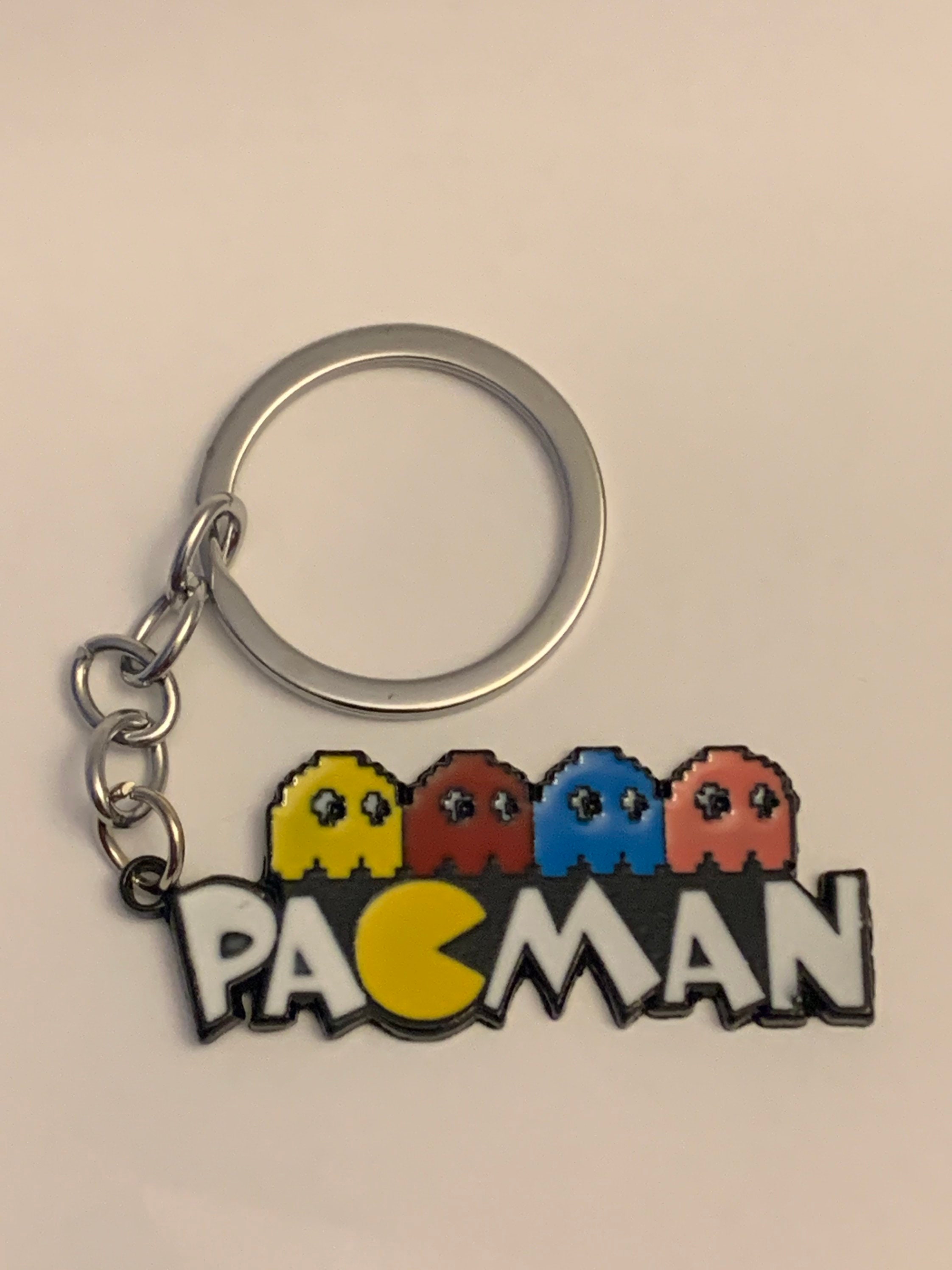 PacMan Keyring Etsy