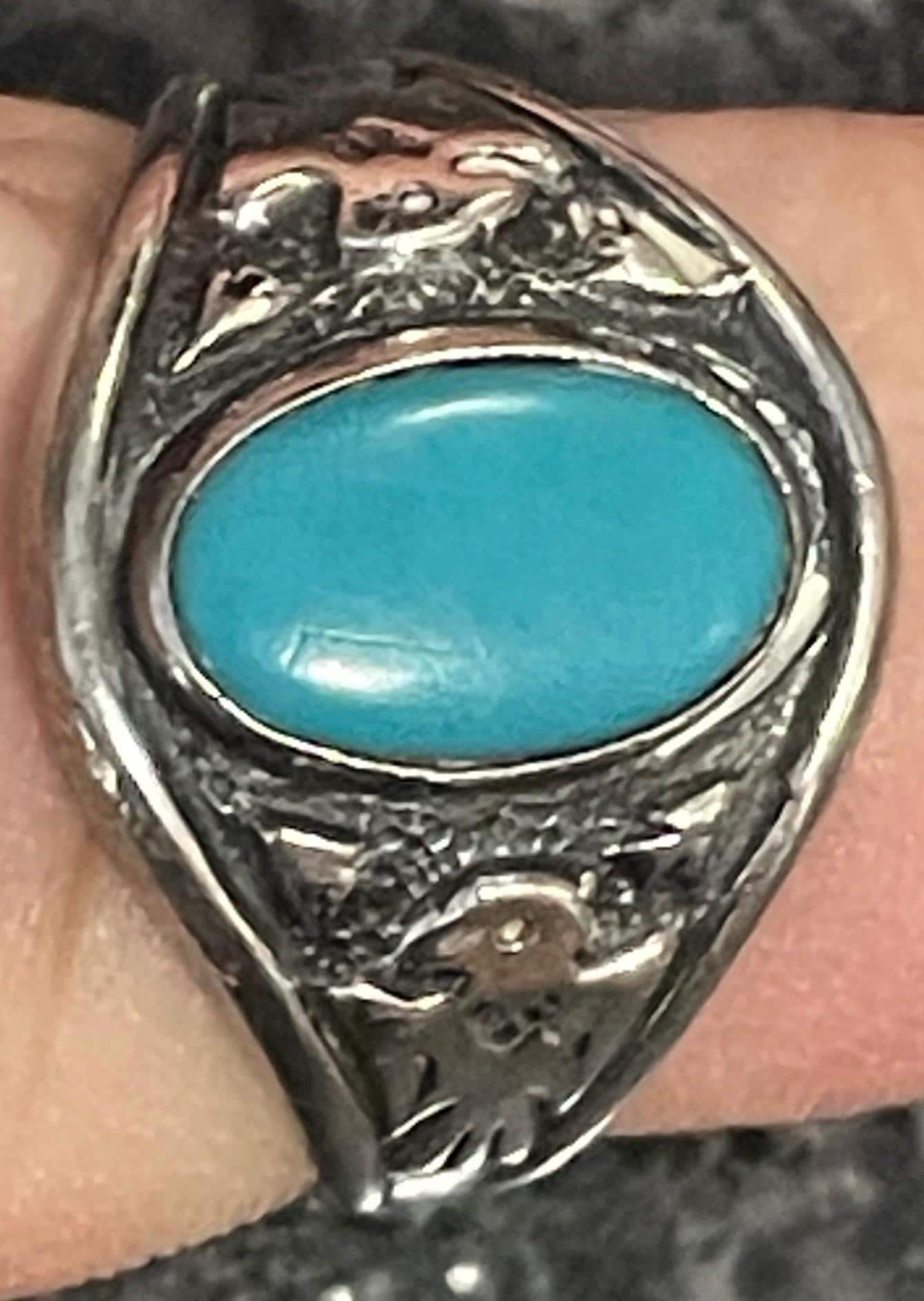 Bell Trading Post Thunderbird Ring - Etsy