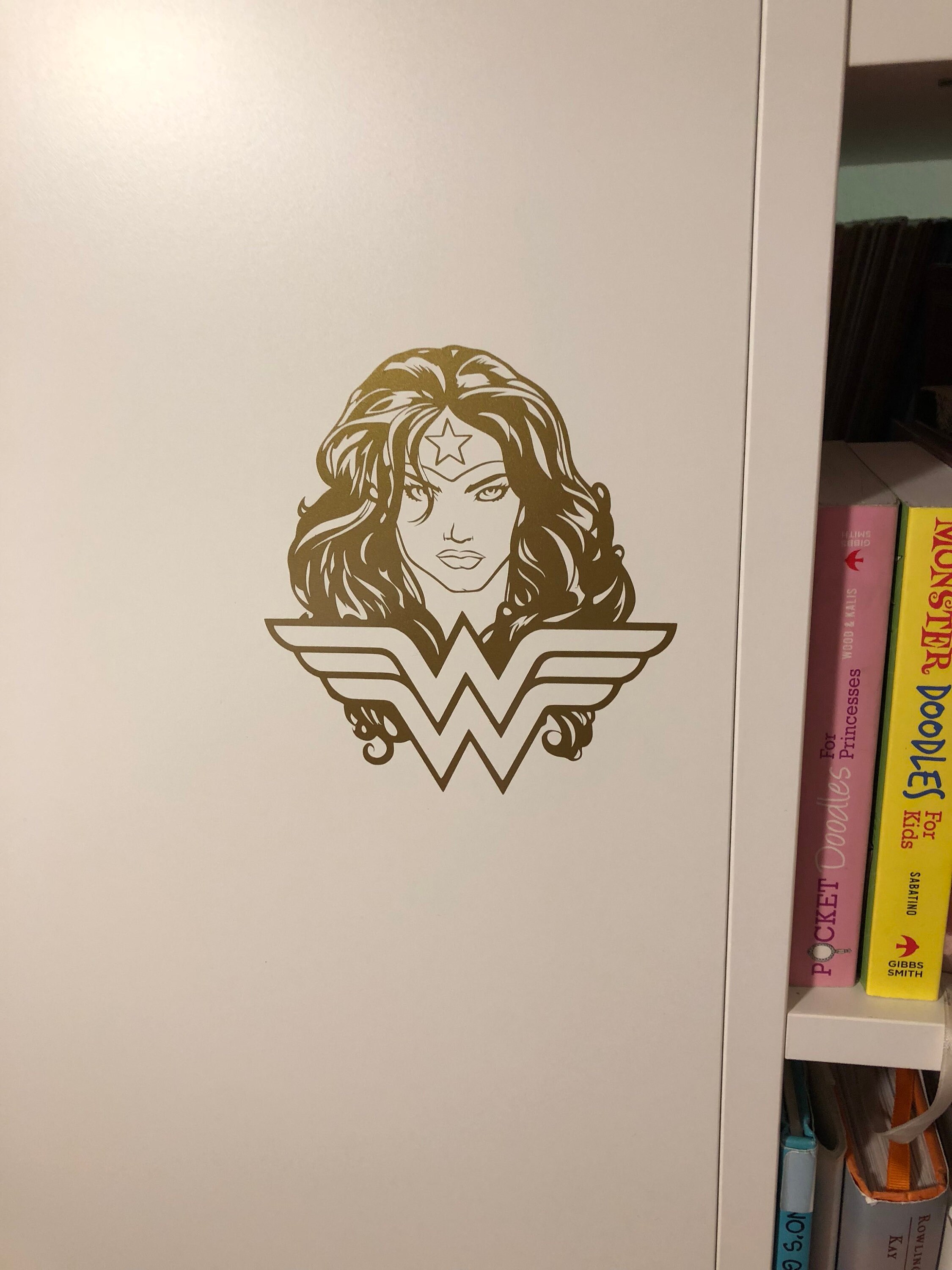 Wonder Woman vinyl sticker decal | Etsy